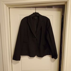 Talbots Black Wool Blazer